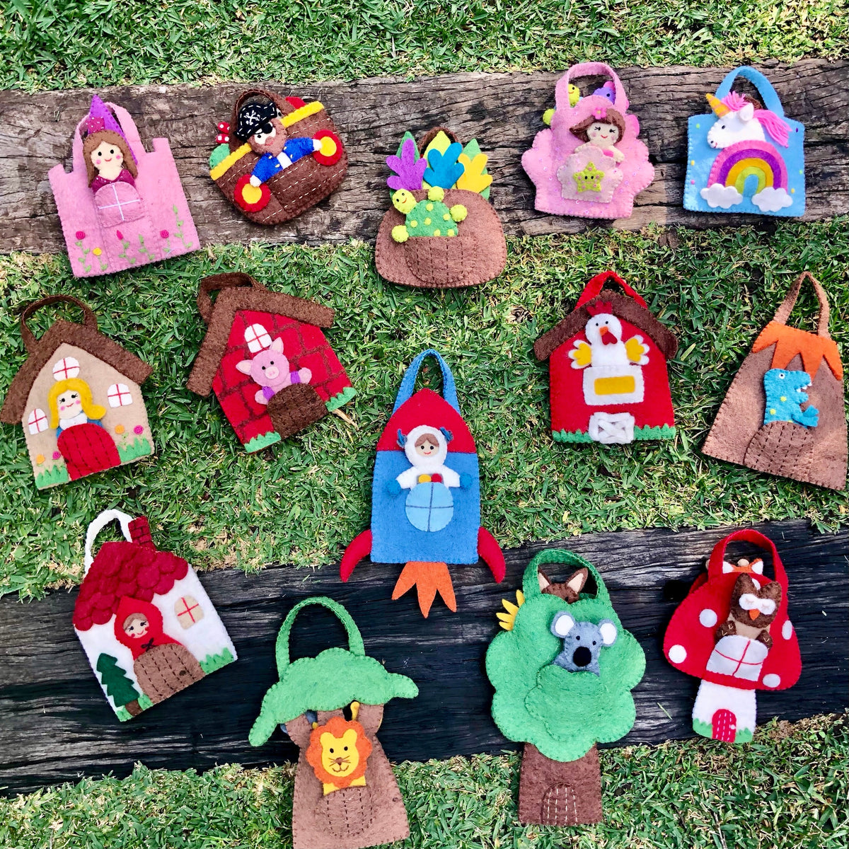 Goldilocks Puppet Bag