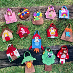 Mushroom Puppet Play Bag