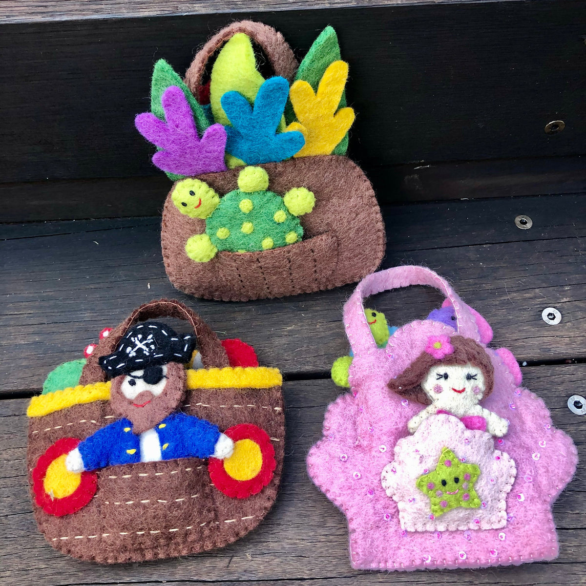 Ocean Puppet Play Bag
