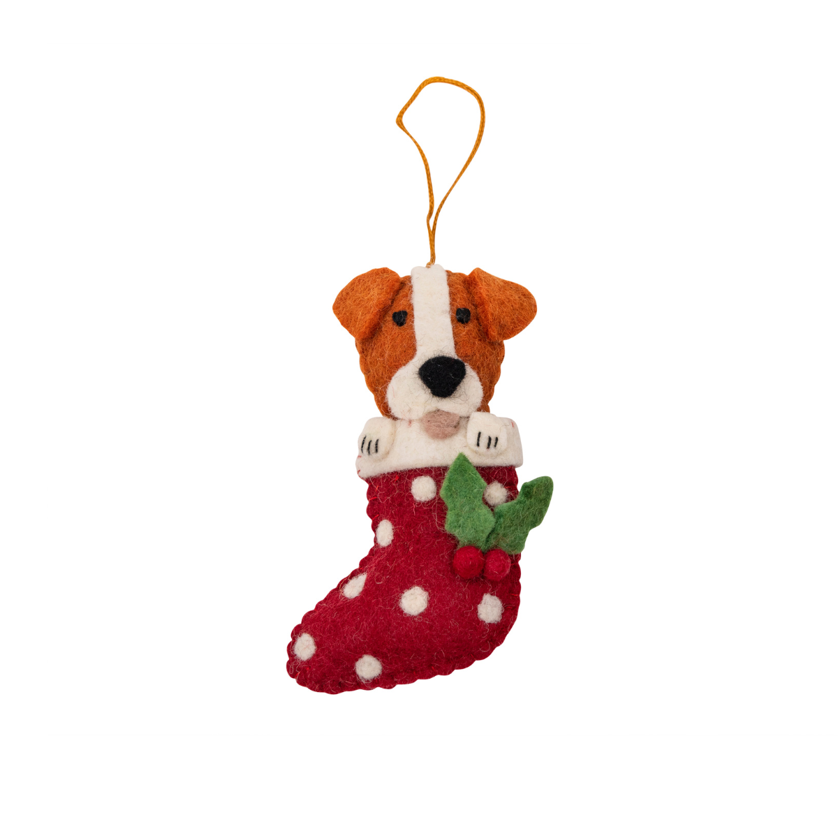 Jack Russell Stocking Ornament