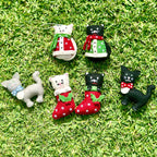 Scarf Cat Ornaments
