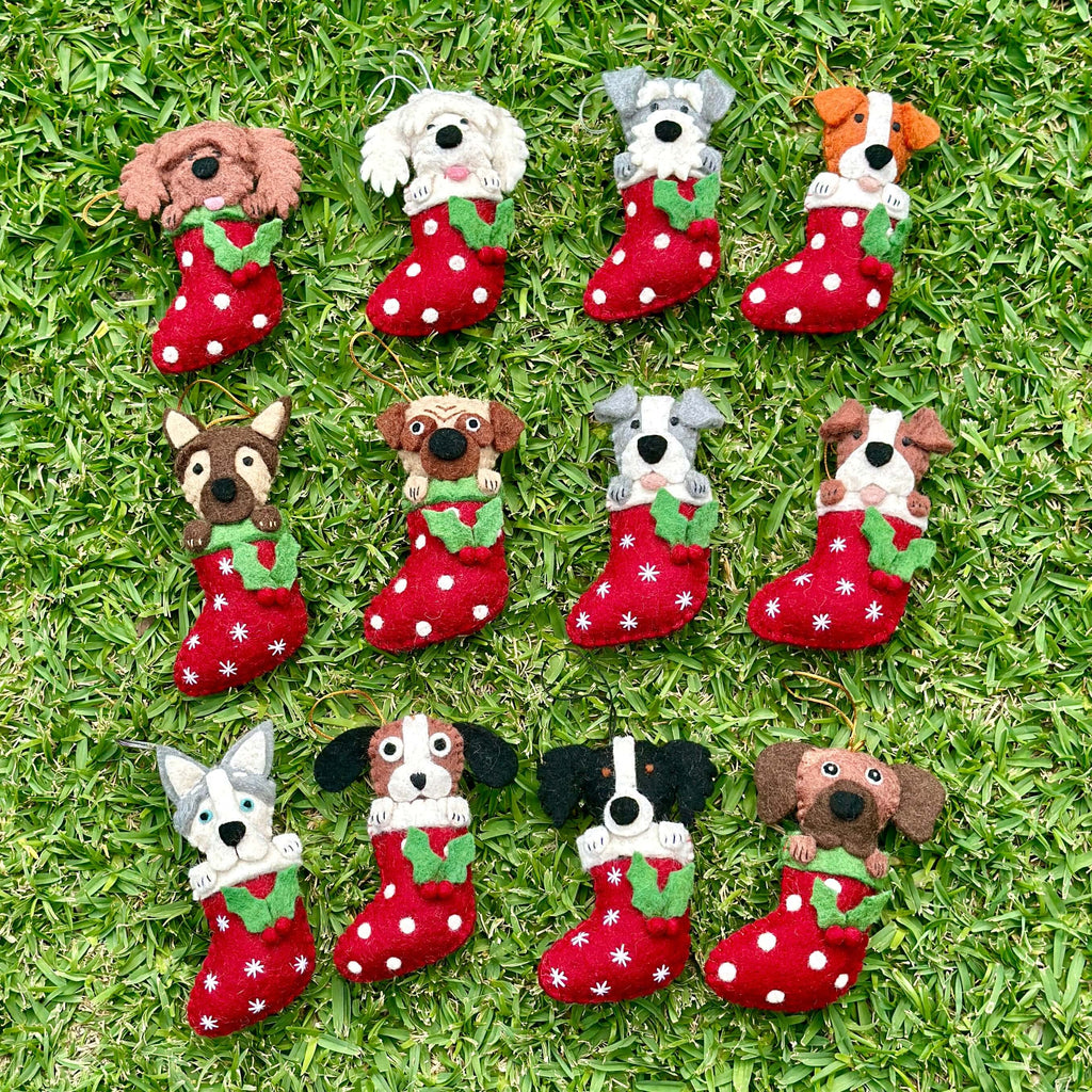 Jack Russell Stocking Ornament